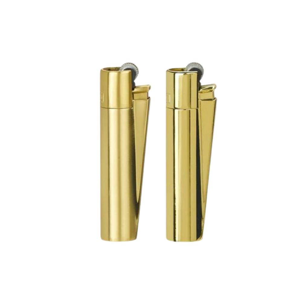 Clipper Lighters - Classic Large - Gold Shiny