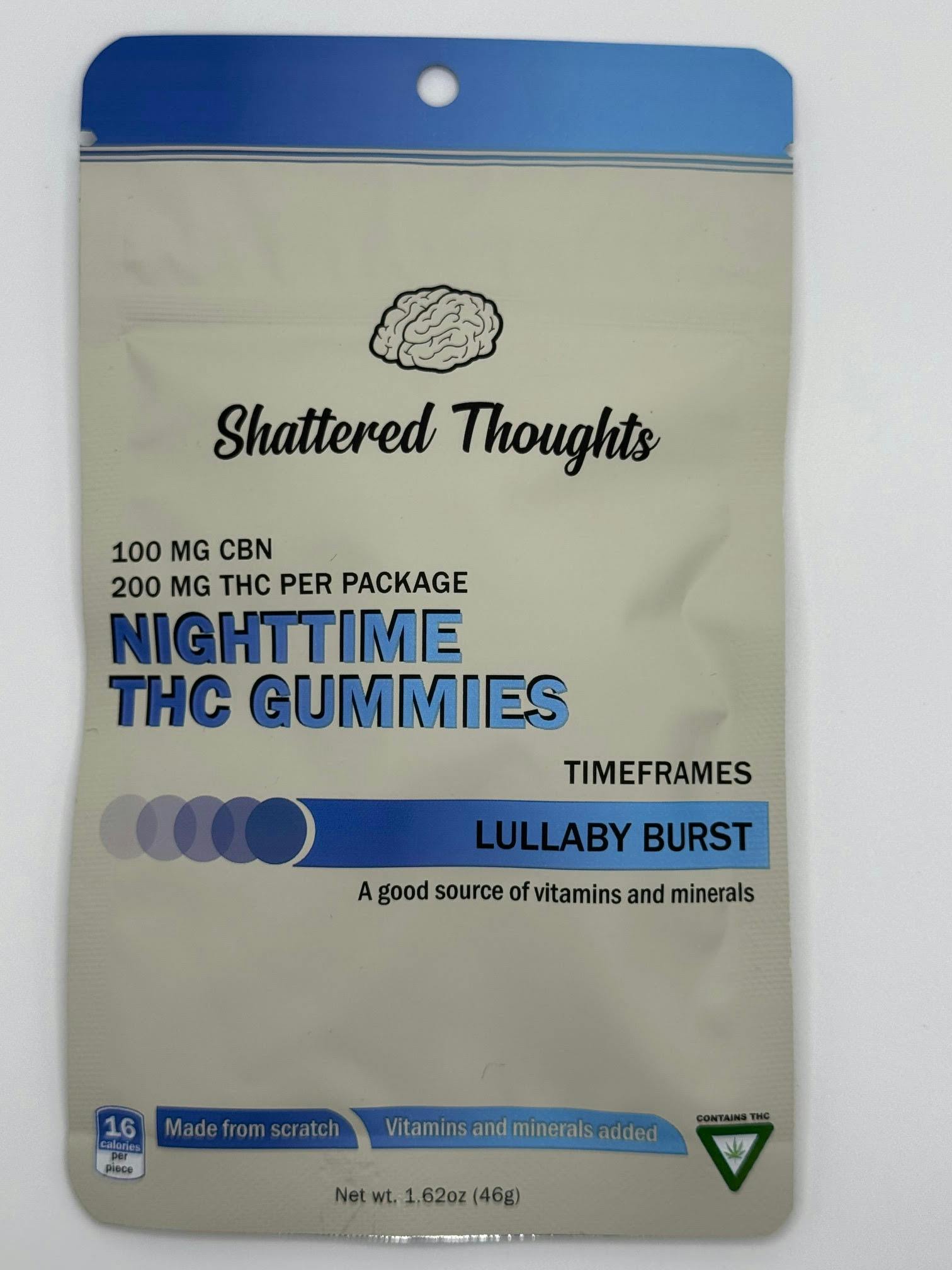 Shattered Thoughts | Gummies - 200mg - Lullaby Burst  *CBN Infused*