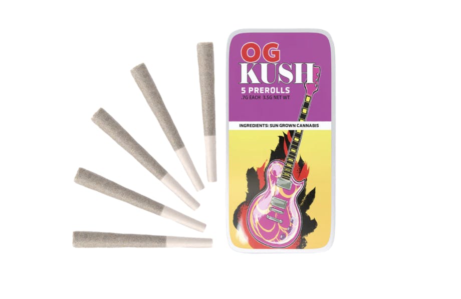 High Falls Canna | OG Kush | 3.5g 5pk Pre-Rolls-2