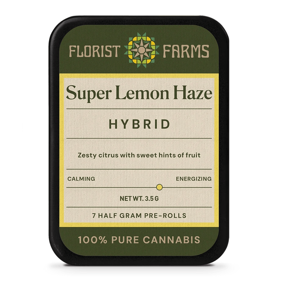 Florist Farms - 7 Pack .5g Prerolls - Super Lemon Haze