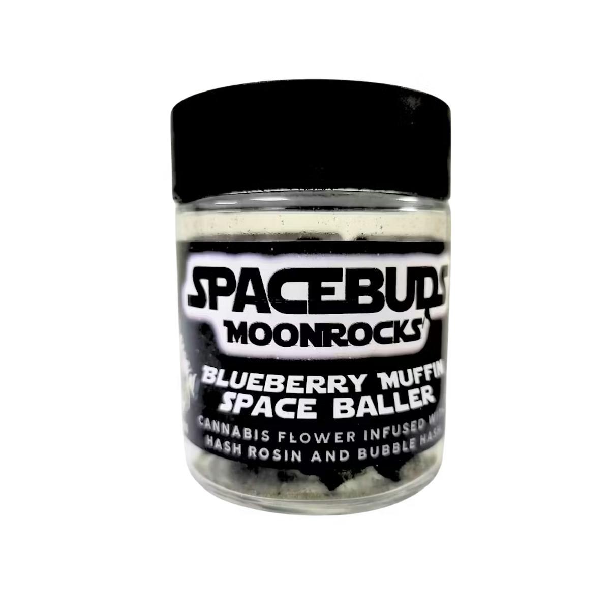 Image of Spacebuds – Blueberry Muffin – Moonrocks Baller Jar