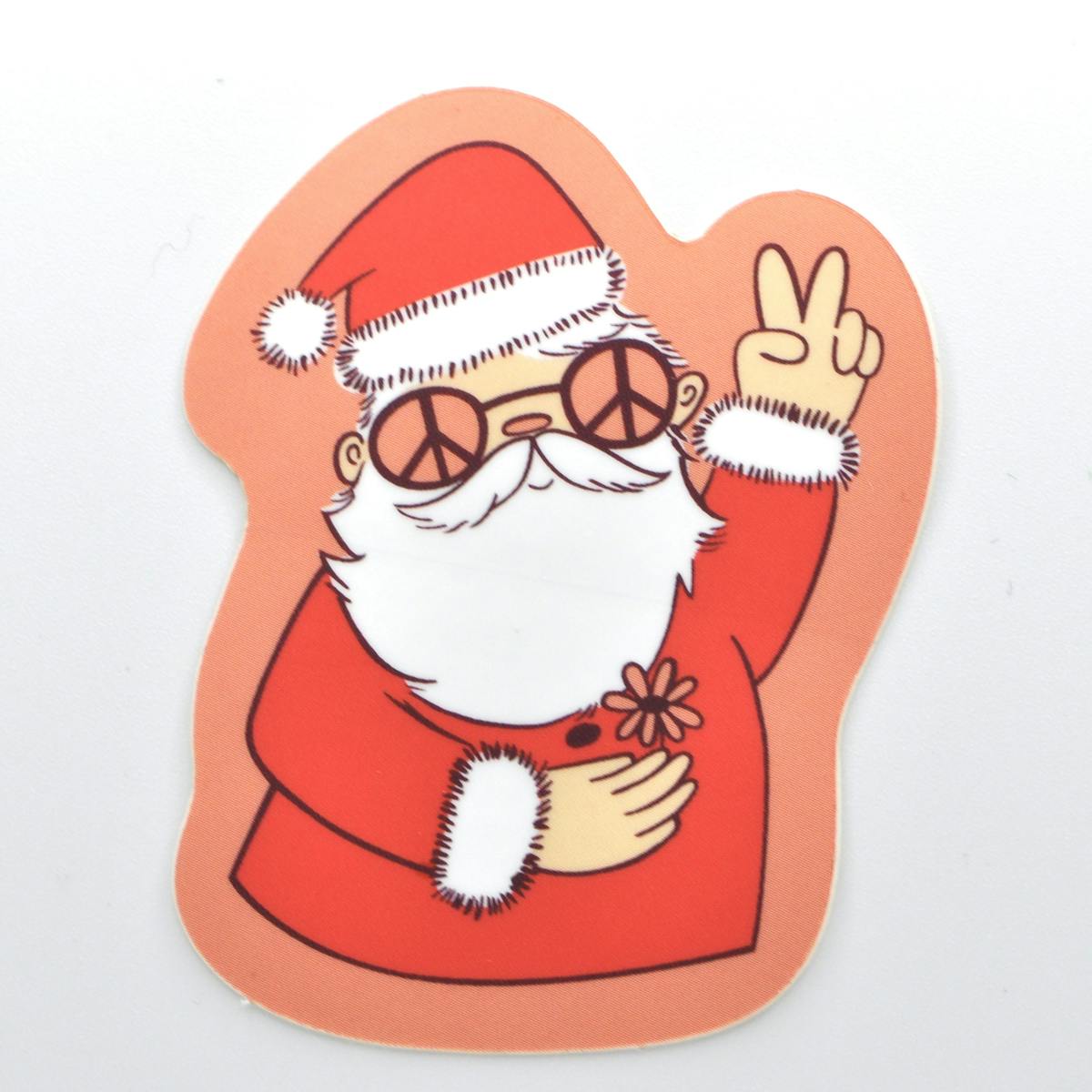 Image of Peace Santa | Vinyl Sticker