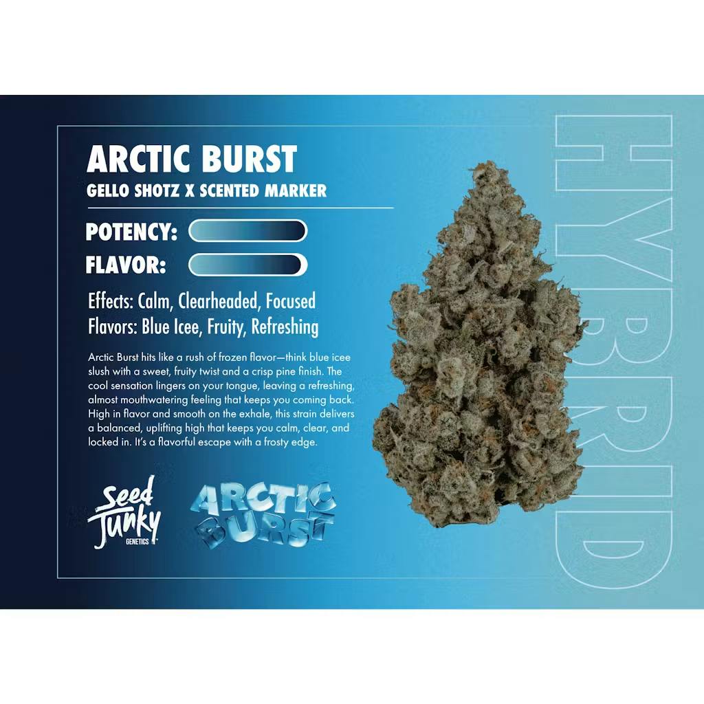 Buy Seed Junky - 1g Preroll - Arctic Burst Pre rolls Cannabis