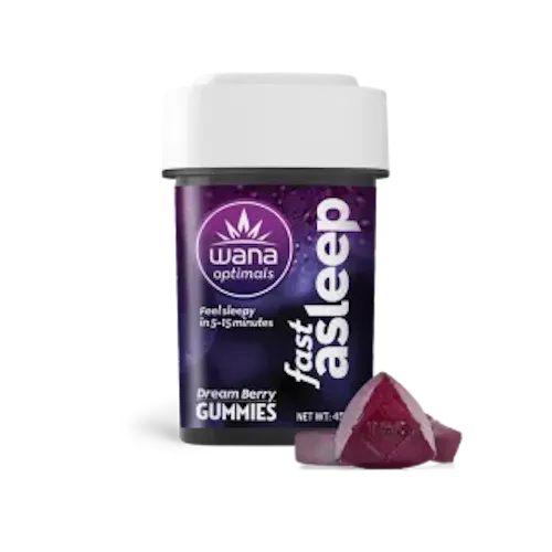 Optimals Fast Asleep – Soft Lozenges – 10pk (2mg THC 10mg CBD each)-active