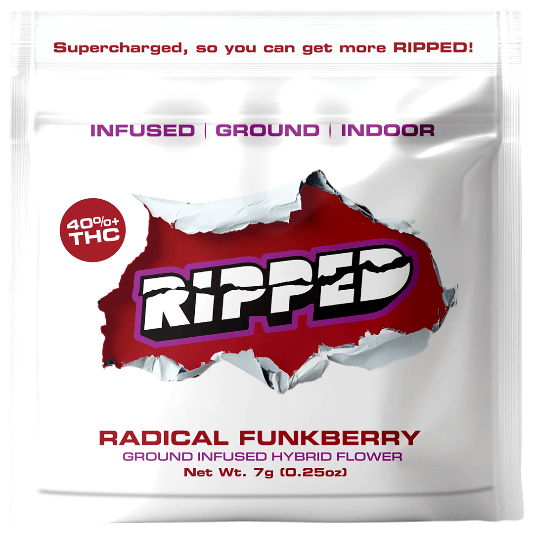 Ripped Radical Funkberry 7g Infused Ground Flower