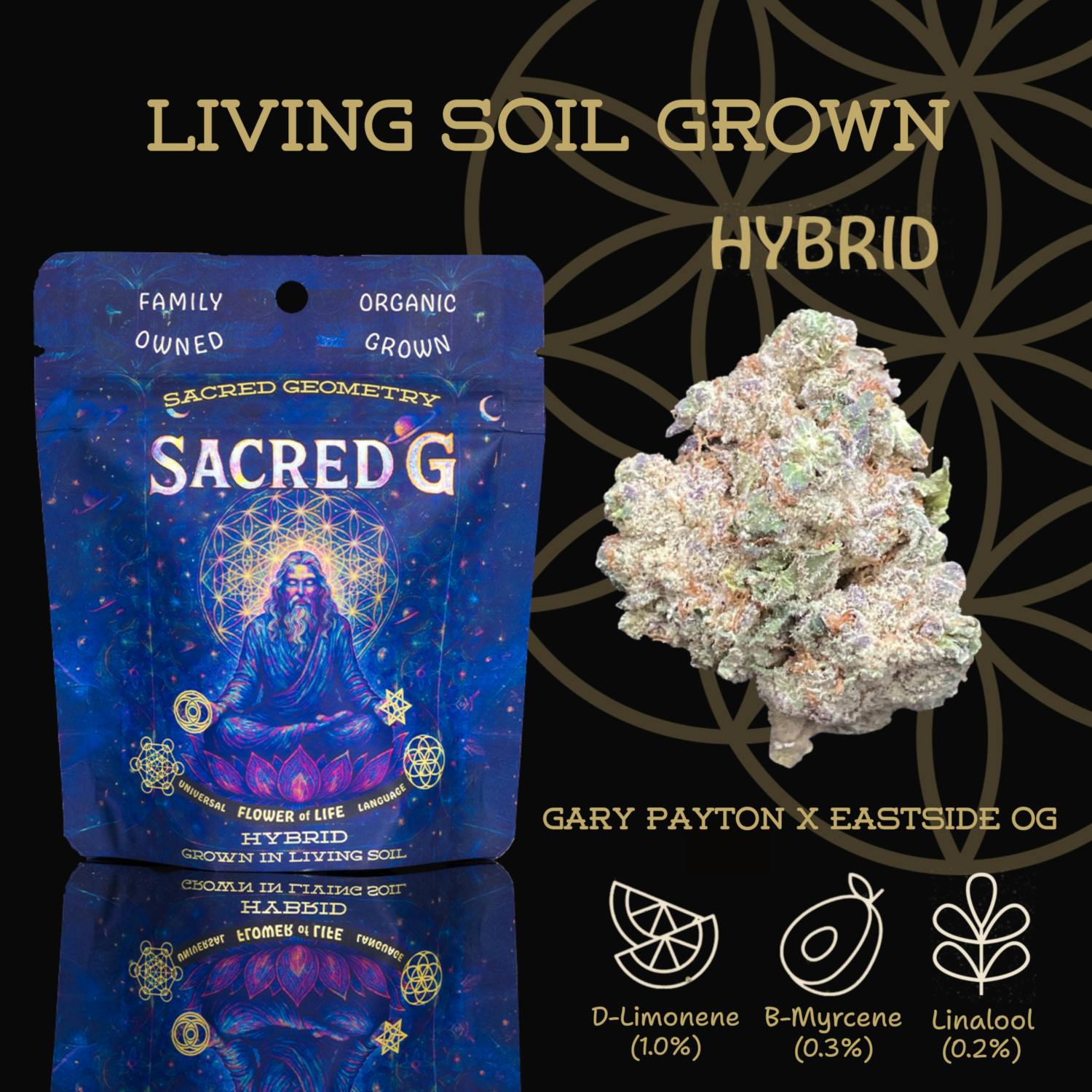 Product: Flower of Life | Bulk Bud - Sacred G