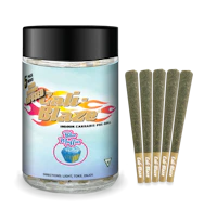 Blue Muffin Liquid Diamond Pre-Roll 5-Pack | 3.5g - product image at King of Budz