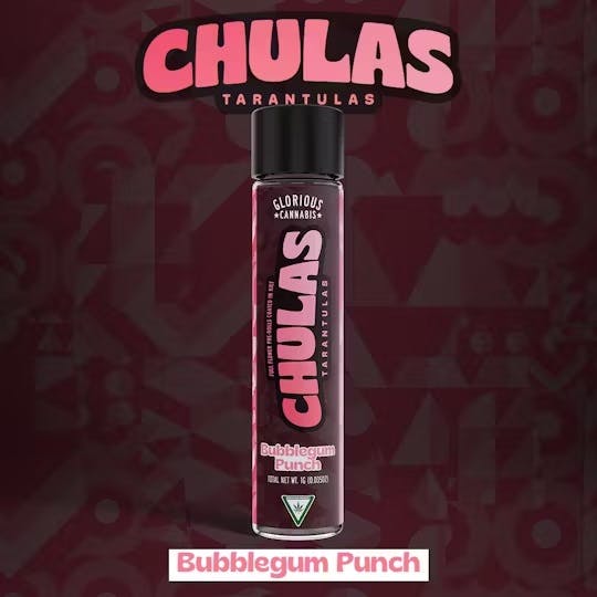 Product: Glorious Cannabis Co. | Bubblegum Punch Chulas Kief Infused Pre-Roll | 1g