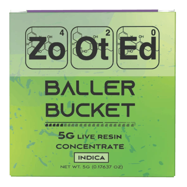 ZOOTED ZOOTED | ZKZ | BADDER INDICA — CONCENTRATES