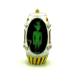 Fantasy Gifts | Alien Spaceship Backflow Incense Burner