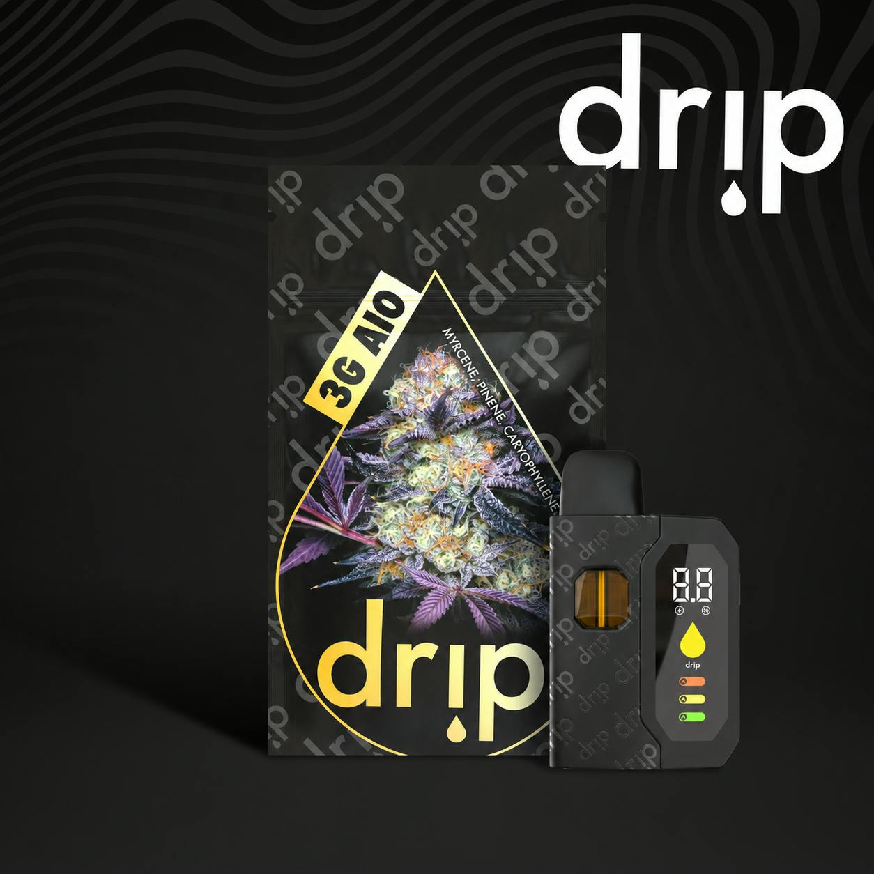 Drip - 3g Disposable - Super Silver Haze (S)