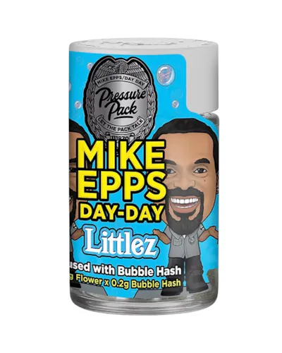 Pressure Pack x Mike Epps Day-Day Blue 5pk Infused Prerolls Rec-active