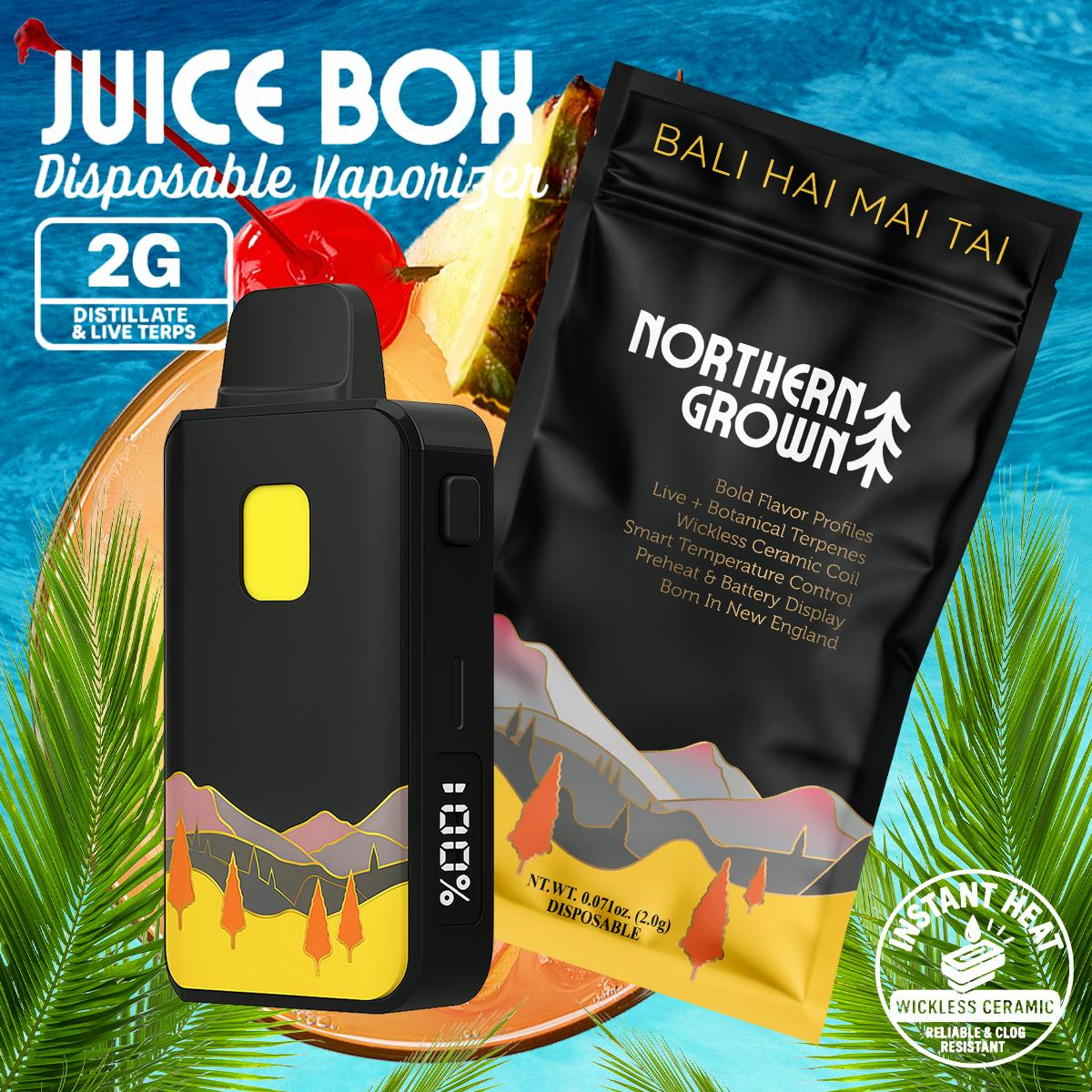 Northern Grown Northern Grown Bali Hai Mai Tai Juice Box Disposable