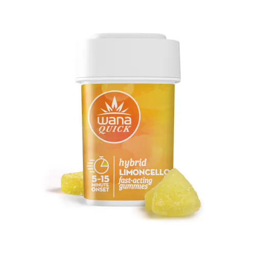 Wana – Limoncello – Quick – Gummy – 10ct – 100mg-active