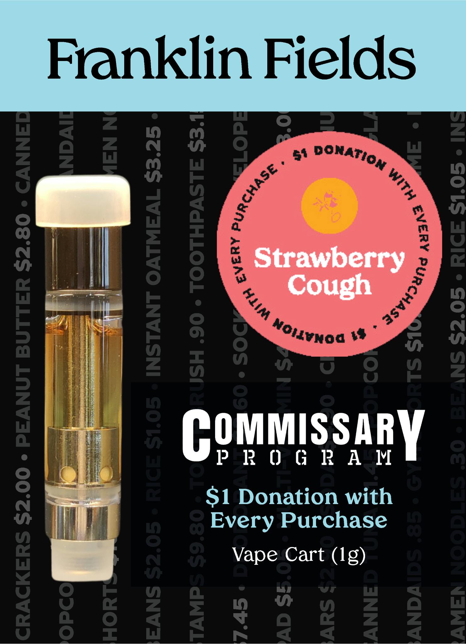 【sativa】Strawberry Cough 1ml CBD 05 Astria Farm Strawberry Cough CBD Vape Cartridge - Shop Now