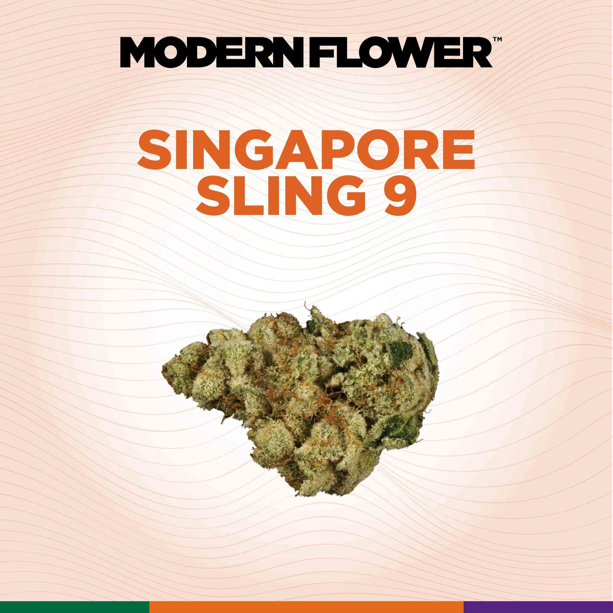 Singapore Sling #9 Flower