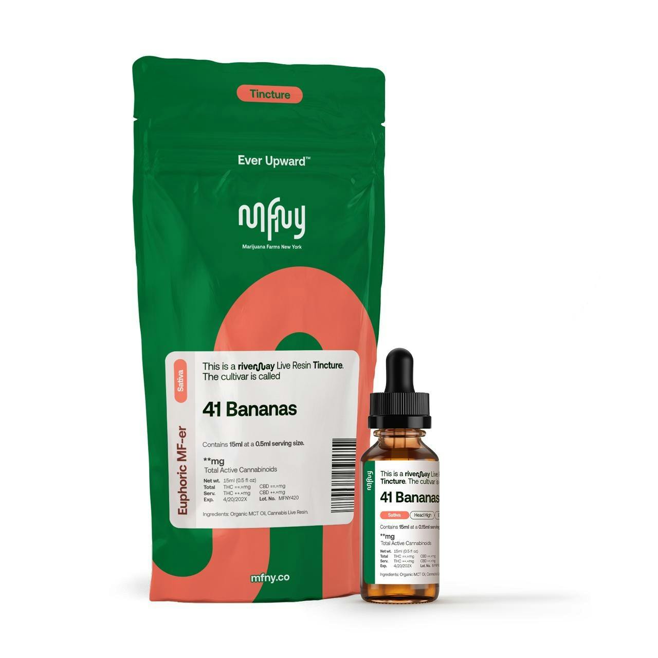 MFNY 41 Bananas | Tincture - TINCTURES cannabis product, 0.489g