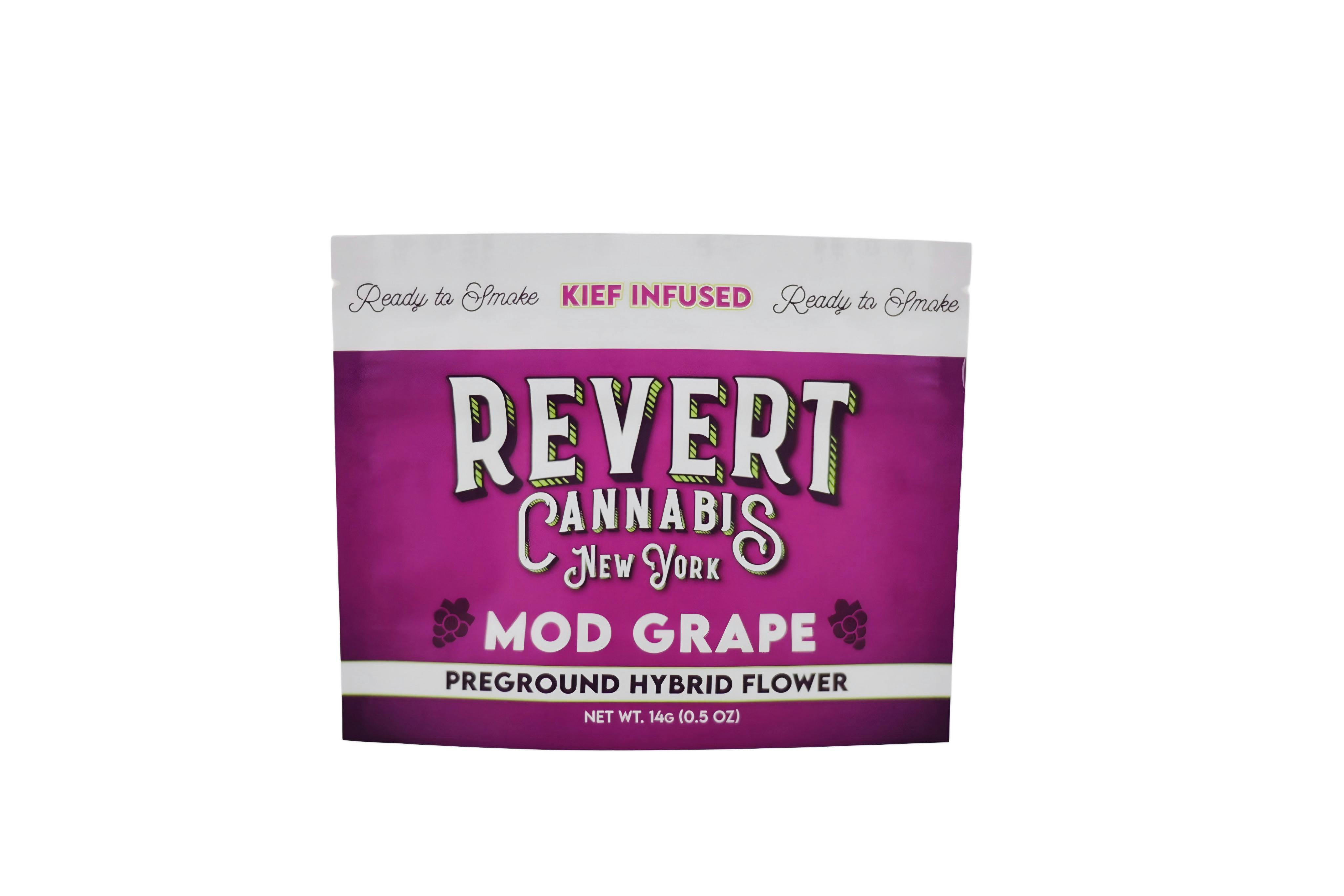 Revert Cannabis | Mod Grape | Kief-Infused Ground Flower | 14g
