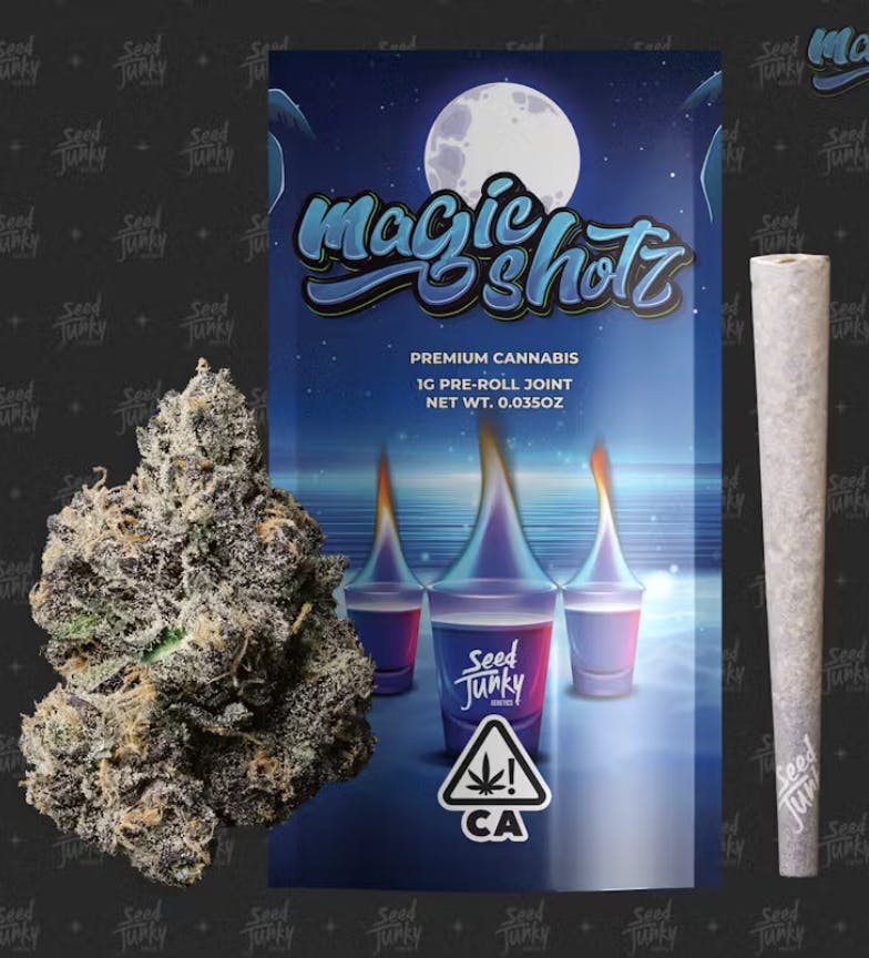 Product: Seed Junky | Pre-Roll - Magic Shotz - 1g