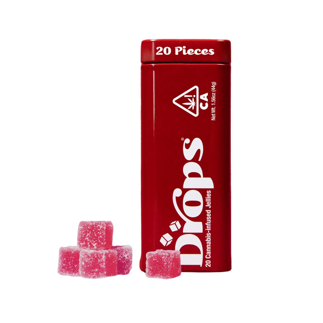 CRANBERRY LIVE ROSIN GUMMIES 20-PACK  (1 THC: 1 CBD: 1 CBG: 1 CBC)