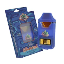 Amnesia - 2g Liquid Diamond Disposable - Blueberry Pancake - DISPOSABLES by Amnesia at King of Budz