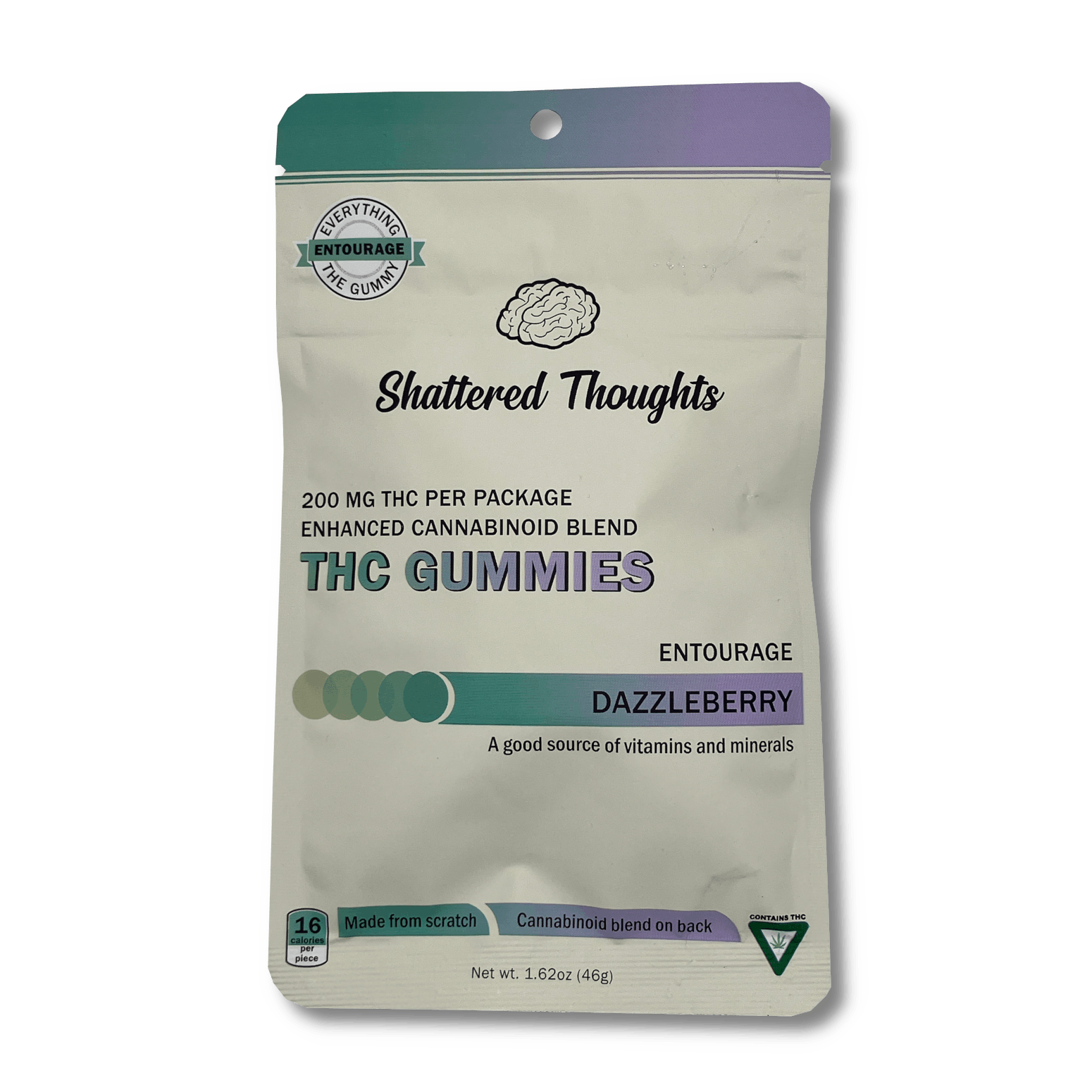 Shattered Thoughts | Gummies - 200mg - Dazzleberry