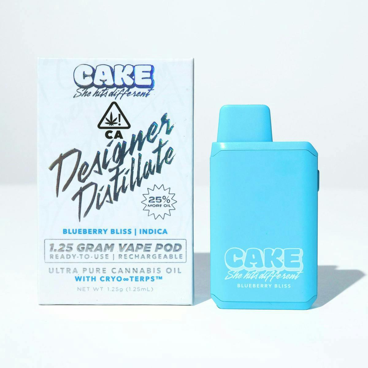 Hayward Dispensary: Cake Blueberry Bliss - All-in-One Vapes | Cookies