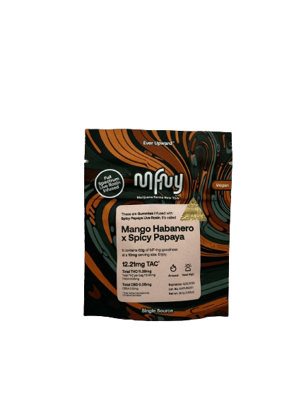 Mango Margarita x Spicy Papaya Live Rosin Gummies • 10pk by MFNY