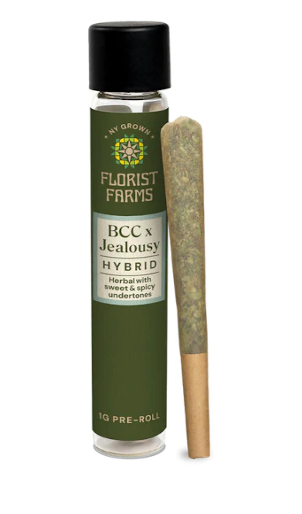 Product Preroll | BCC x Jealousy (H) Florist Farms
