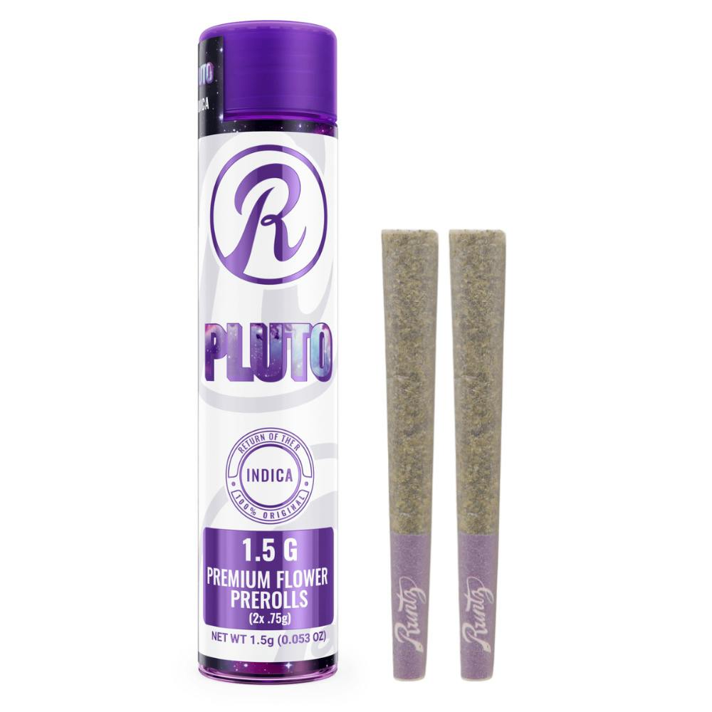 Runtz Pluto 2pk 1.5g Indoor Pre-Rolls