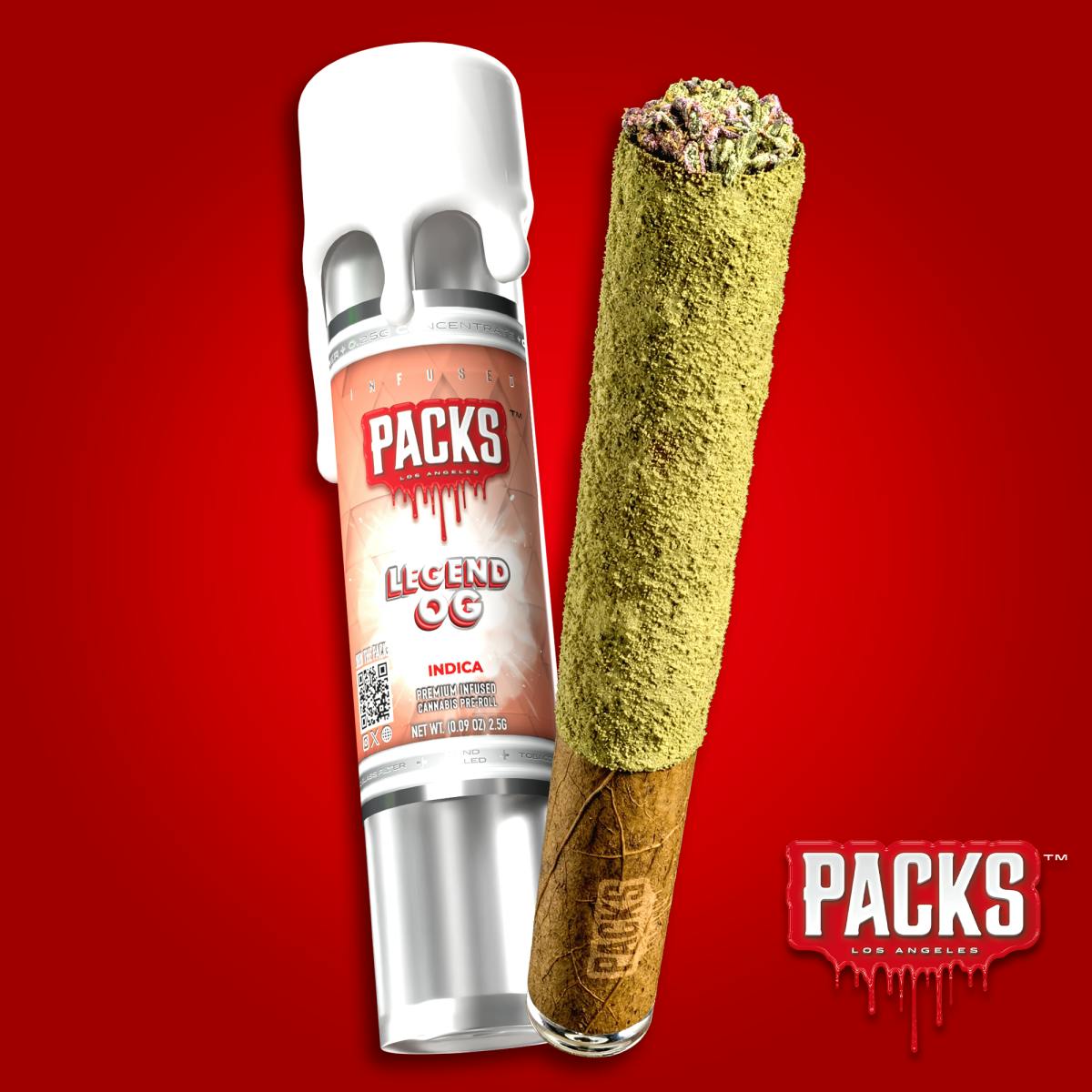 Product PACKS Legend OG (I) Infused Blunt | Pre Rolls | 2.5g