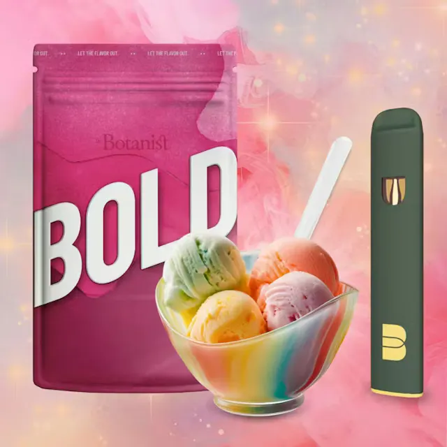 The Botanist BOLD Disposable Rainbow Sherbert 1g (indica, disposables)