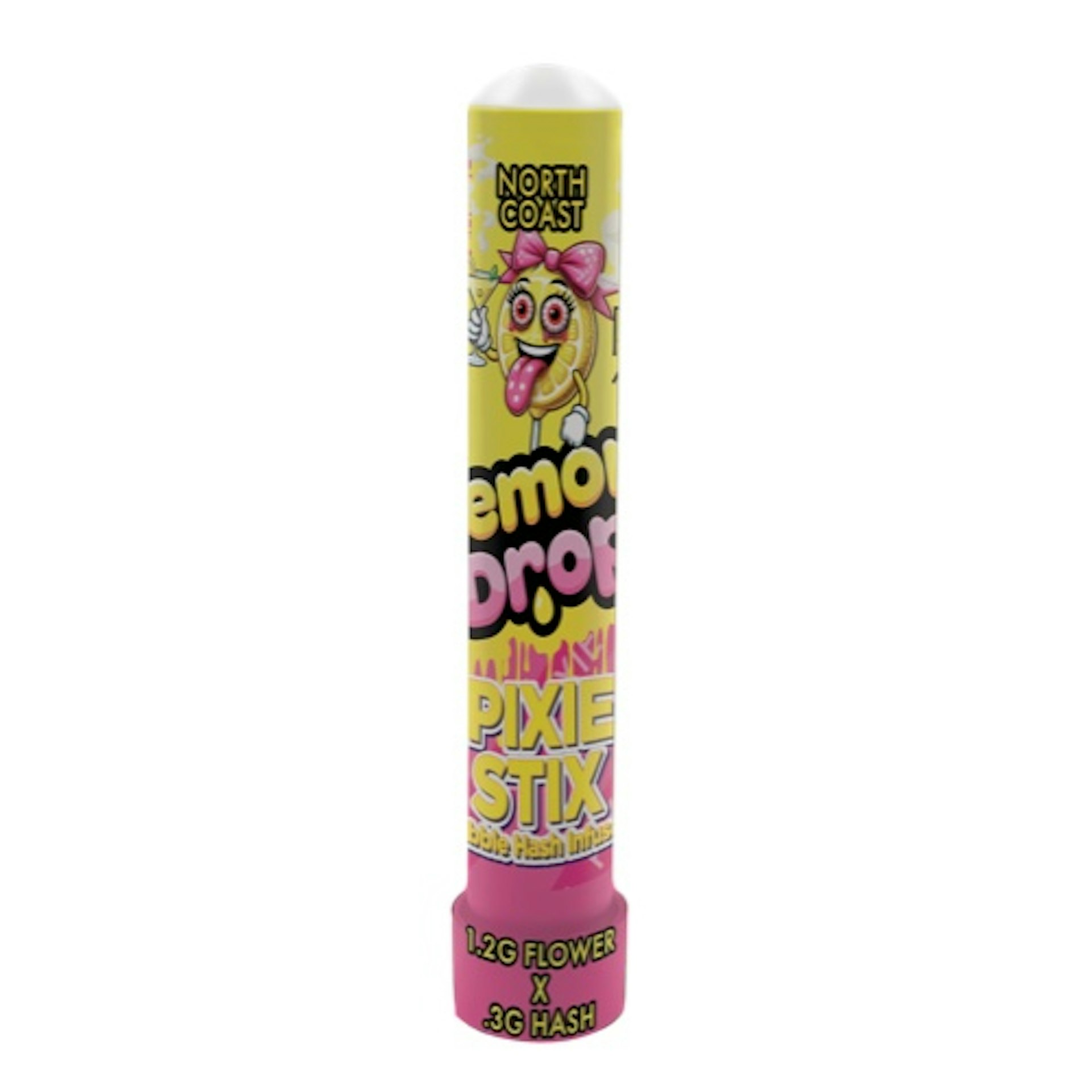 North Coast x Herb Wealth x Bay Breeze - Lemon Drop TIER 2 Hash Joint Pixie Stix