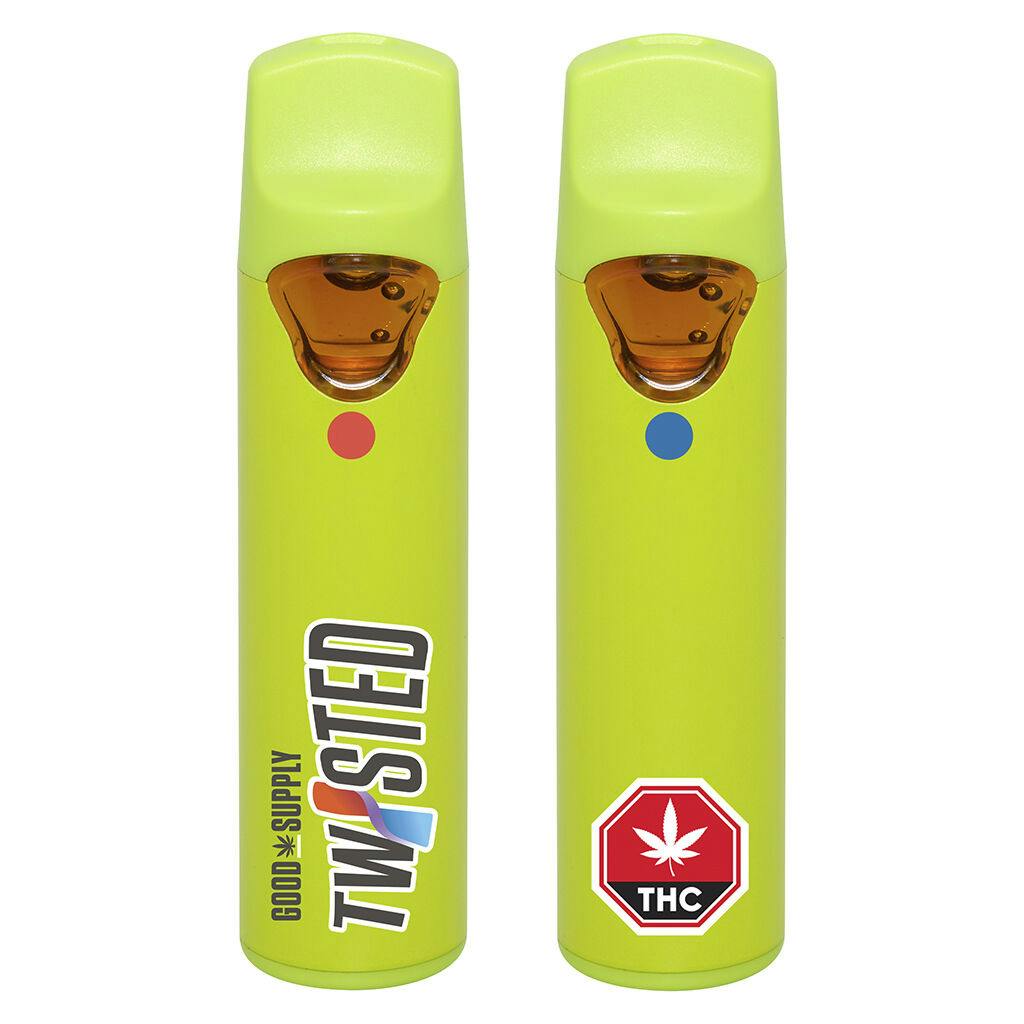 Twisted All-in-One Vape - Mango Passionfruit & Guava Sunrise - 1.2g