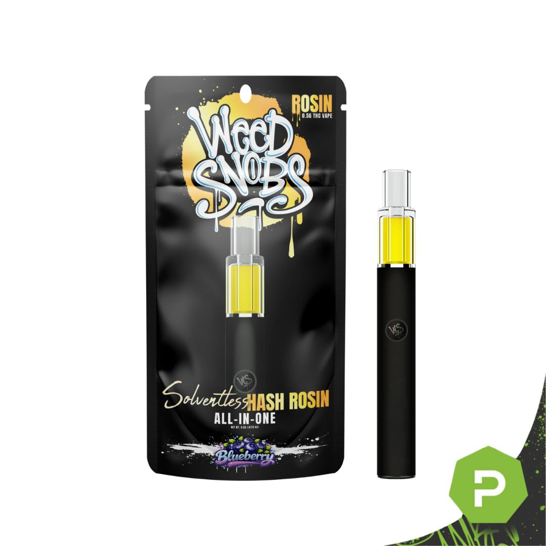 vape rosin thc Weed Snobs Weed Snobs | 0.5g Live Rosin Disposable | Blueberry