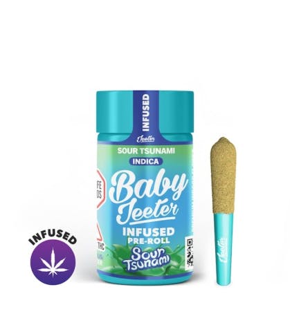 Photo of Sour Tsumani Baby Jeeter Infused Pre-Roll 5-pack | 2.5g