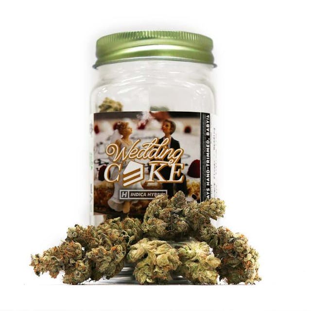 Wedding Cake packed in your bowl is a union entirely worth celebrating. This Indica-leaning Hybrid descends from Triangle Kush and Animal Mints to capture the senses with its berry-sweet flavors and intoxicating terpenes. Wedding Cake induces a euphoric creativity on the first toke before it gently descends into a sedative, soothing body melt.