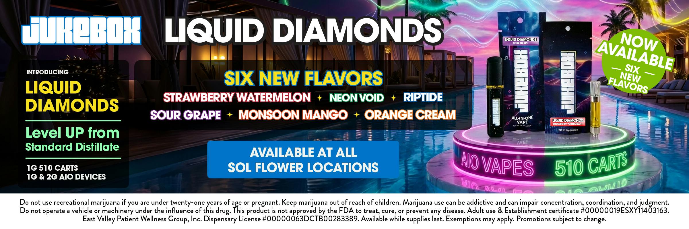 Jukebox Liquid Diamonds Vapes