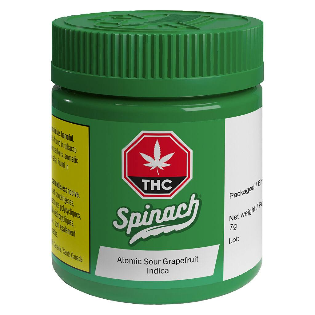 Spinach - atomic sour grapefruit