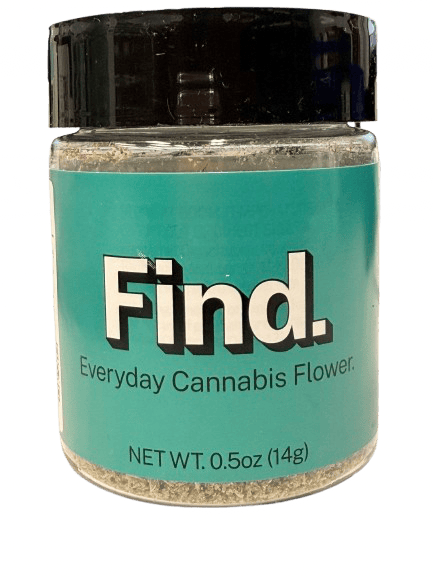 Find. Indoor Cannabis Pre Ground Flower 14g - Lemon Creamsicle Find.