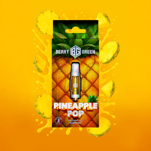 Berry Green - 3g Cart - Pineapple Pop