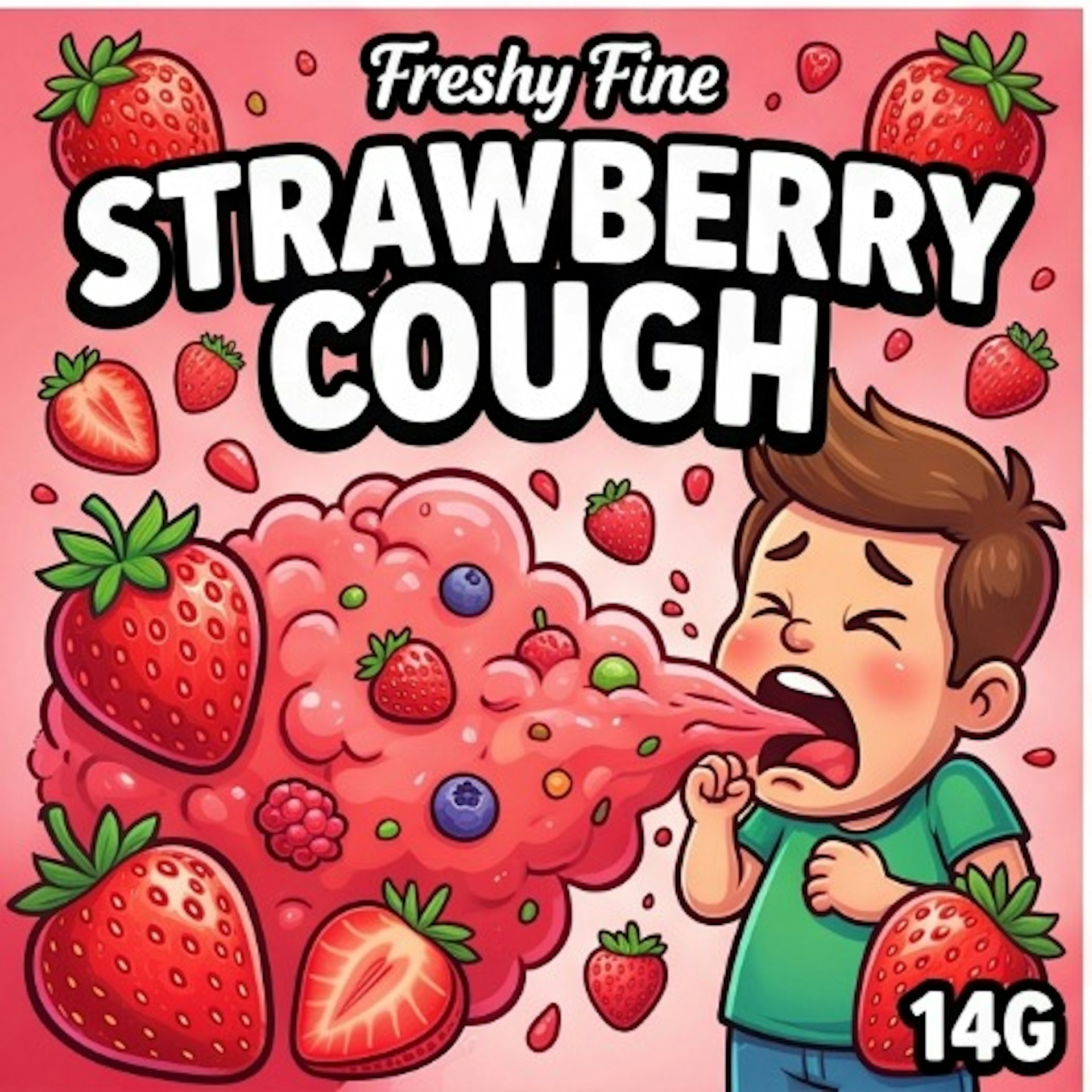 Freshy Fine - Strawberry Cough