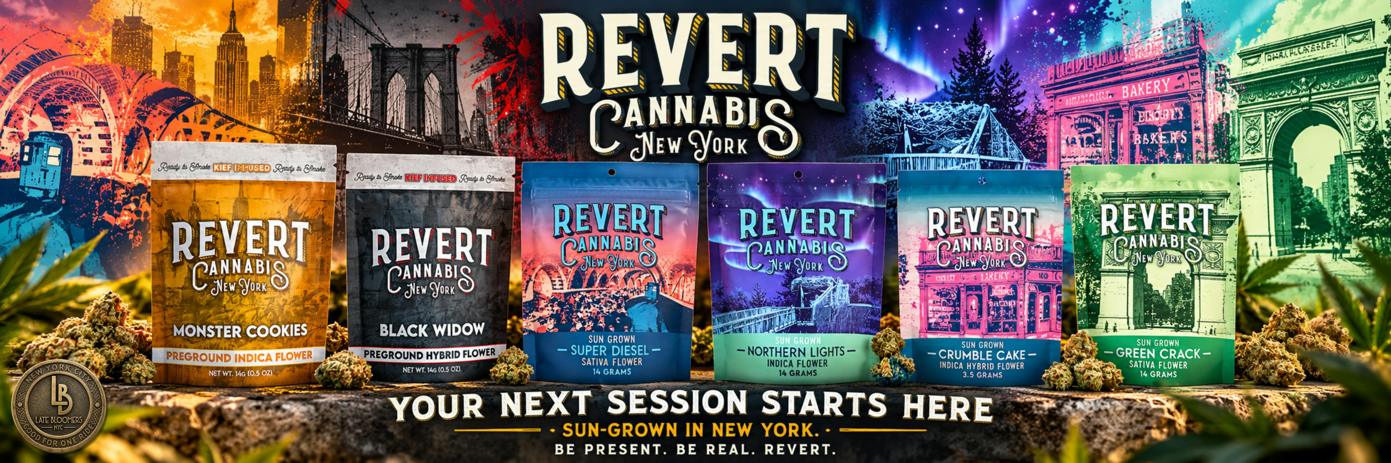 REVERT CANNABIS BANNER