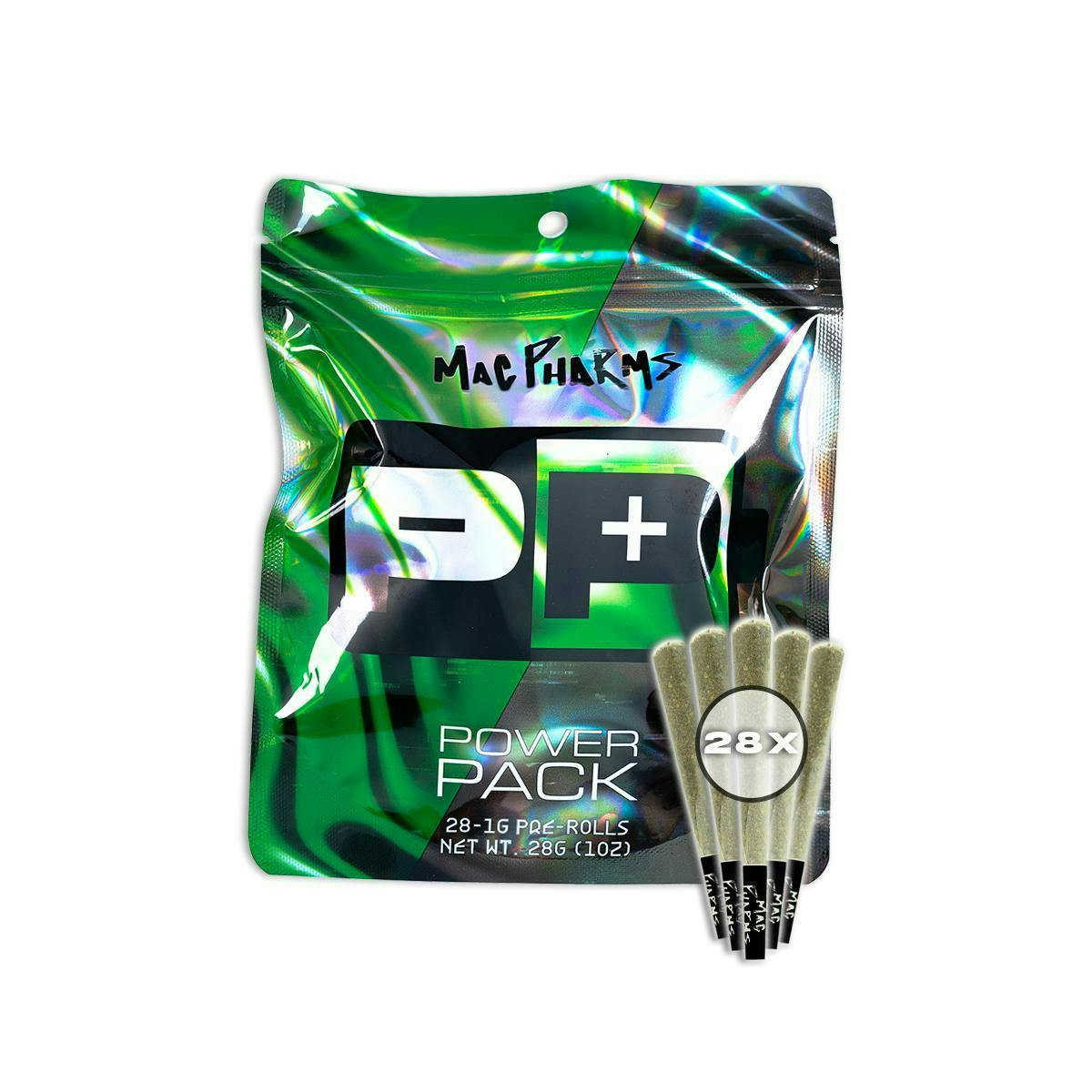 Product: Mac Pharms | Tamalez | PM Power Pack Pre-rolls | 1gx28 (28g) | Indica