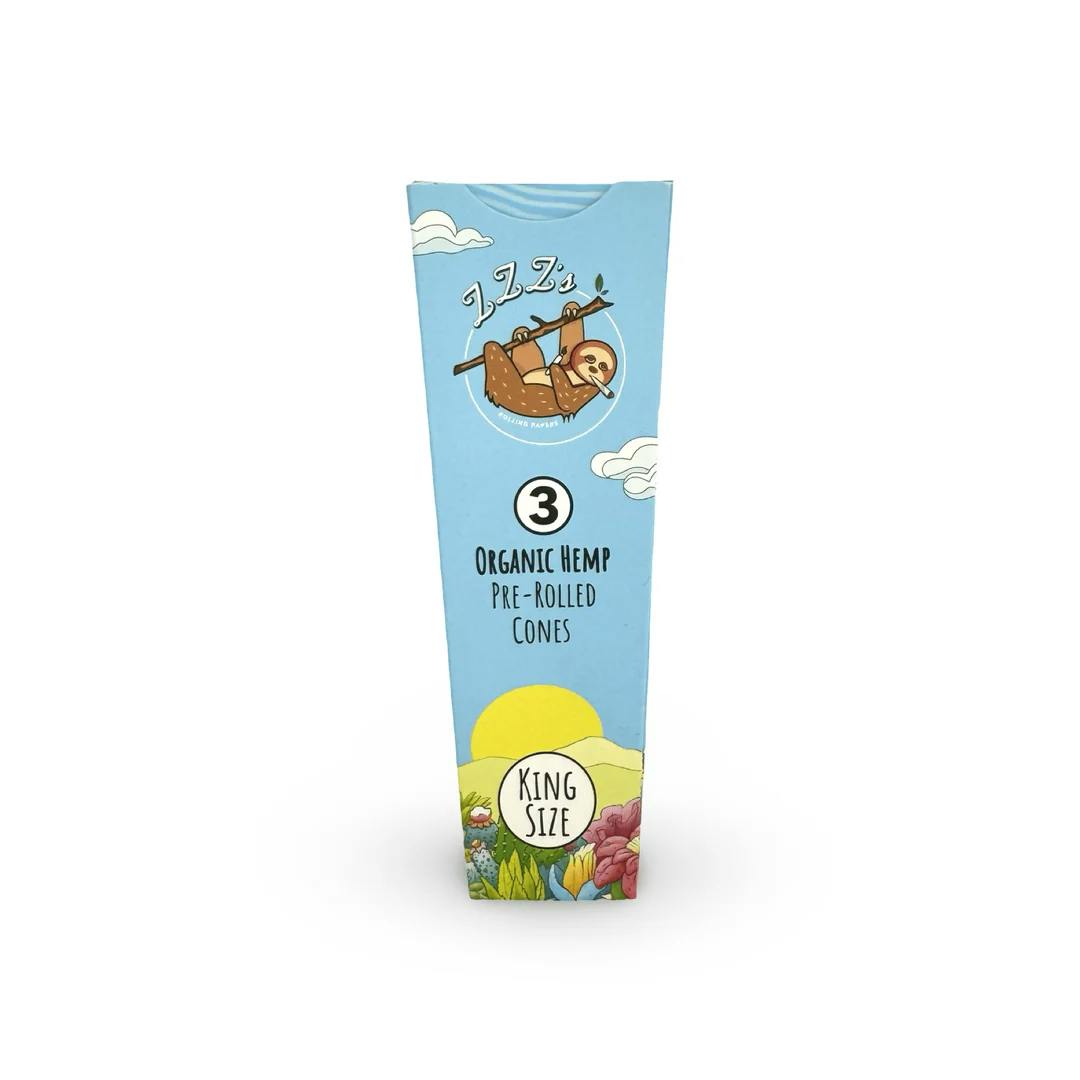 Product: Stoner Sloth - By Tim Molloy | King Size Cones (3pk)