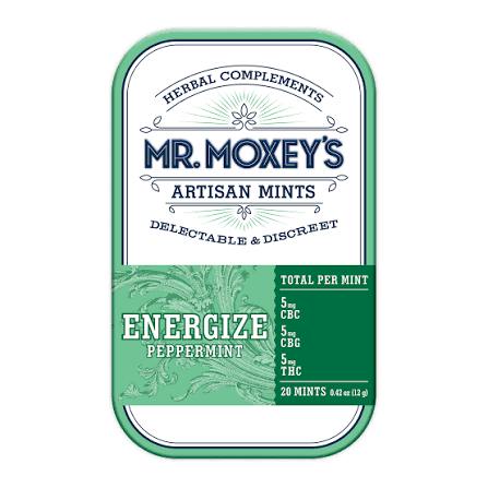 Mr. Moxey's - Peppermint Energize 1:1:1 THC:CBC:CBG - 100mg - 20ct
