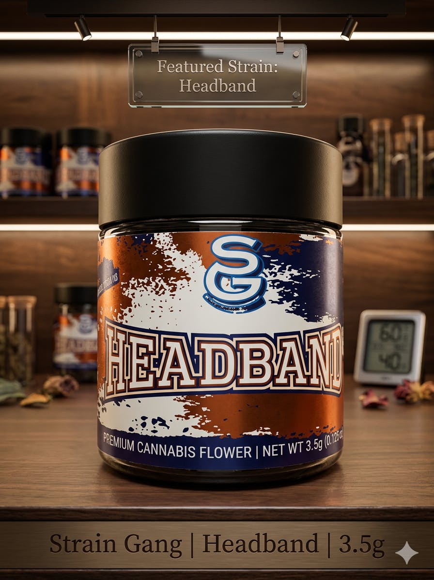 Product Strain Gang | Headband | 2.388% terps