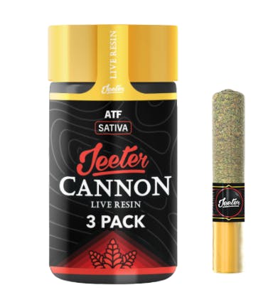 Product: Jeeter | Live Resin Infused Pre-Roll 3-Pack - 1.5g - ATF