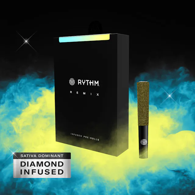 Rythm Infused Pre-Roll Pack Maui Wowie 5pk/2.5g (sativa hybrid, infused pre roll packs)