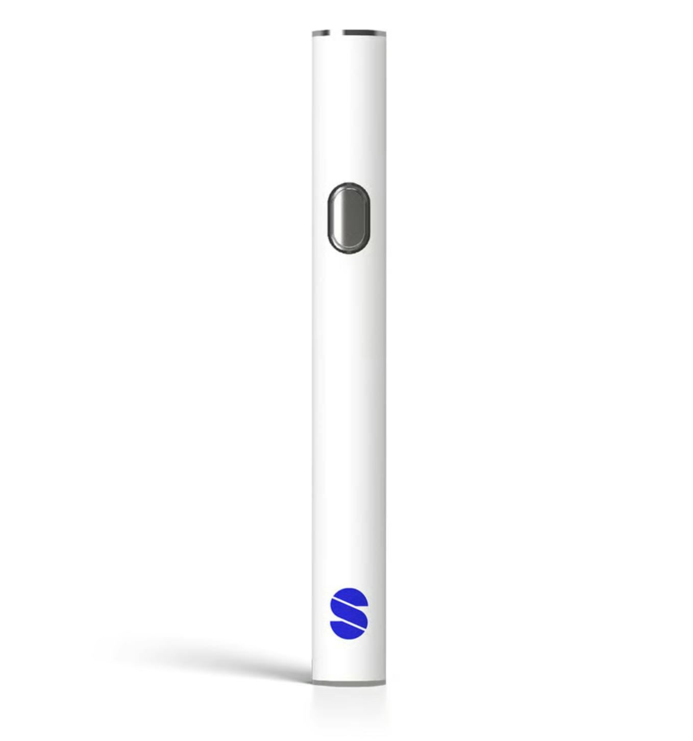 Battery | Select | 510 Thread Vape Battery | White W/ Blue